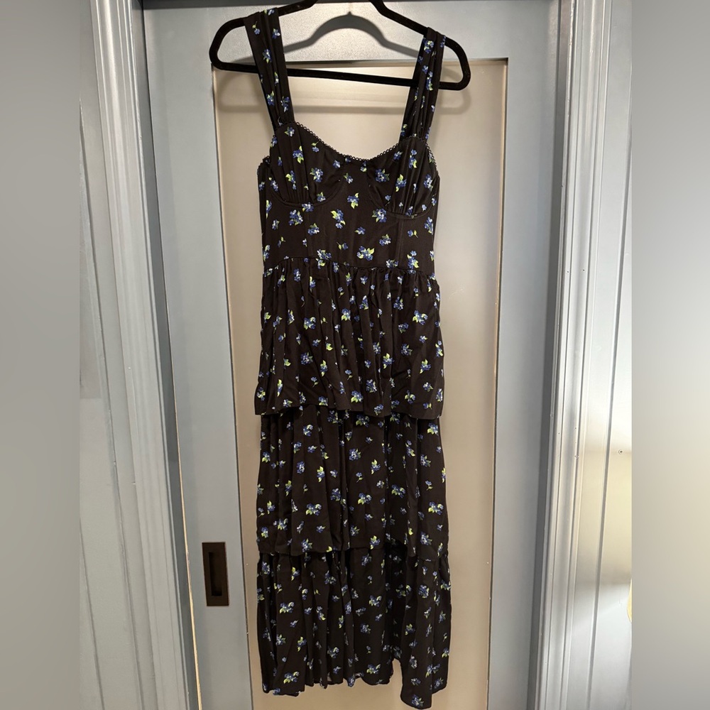 WeWoreWhat floral midi dress